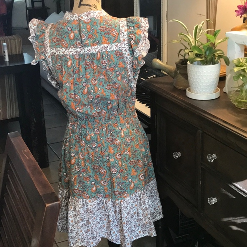 NWOT Universal Thread Sleeve Ruffle Dress - Picture 6 of 8